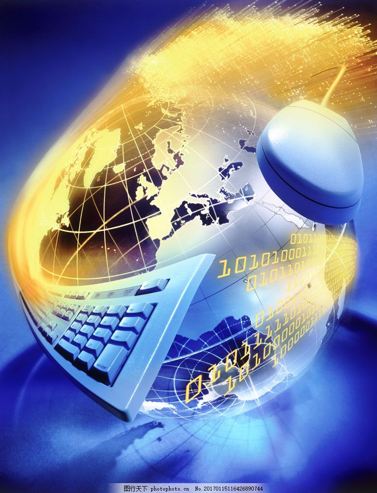 網(wǎng)絡信息科技海報圖片 數(shù)字化時代的視覺盛宴